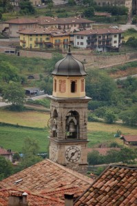 campanile della chiesa di Pranzo