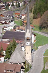 la chiesa di Caprile