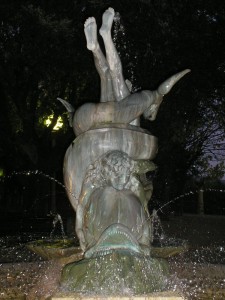 Fontana Cortona giardini