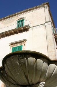 Fontana a Ragusa Ibla