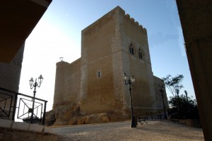 Castello Chiaramontano particolare Torre Aragonese