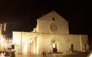 Basilica di S. Chiara by Night