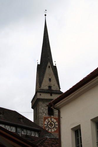 Brunico - Campanile della chiesa delle Orsoline