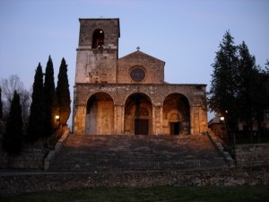 Chiesa al tramonto