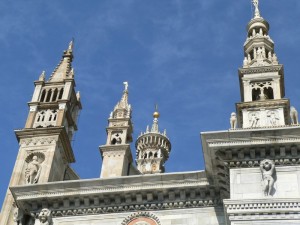 Particolare del Duomo di Como