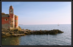 La chiesa e il mare…Tellaro di Lerici (SP)