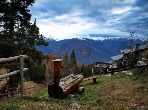 Montagna in Valtellina - Apettando l'inverno