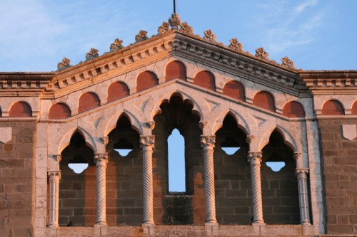 Cortona - Basilica di S. Margherita (particolare)