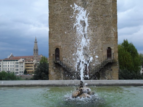 Firenze - L'acqua e la pietra sotto un cielo di Novembre