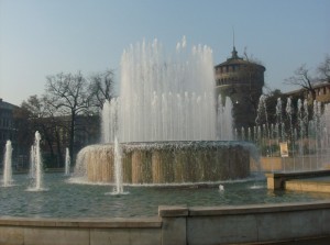 Fontana del Castello Sforzesco
