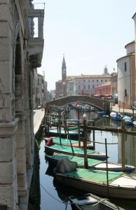 La “cesa” vista dal ponte Zitelle