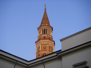 Il campanile di San Gottardo