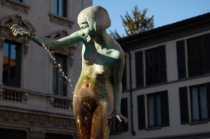 La fontana di Piazza Roma