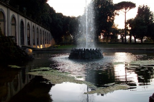 Frascati - Dettaglio fontana Villa Torlonia