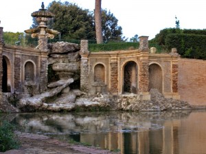 Una Fontana di Villa Pamphili