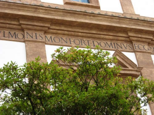 Artena - Facciata della Collegiata Artena - Facciata della Collegiata