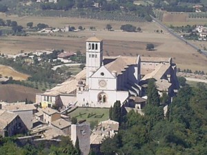 Vista sulla Basilica di S.FRancesco