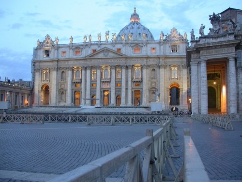 Roma - San Pietro all'alba