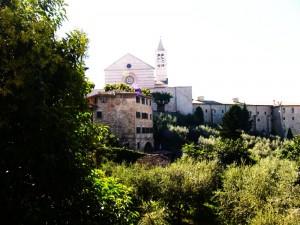..In Lontananza:Basilica di S.Chiara