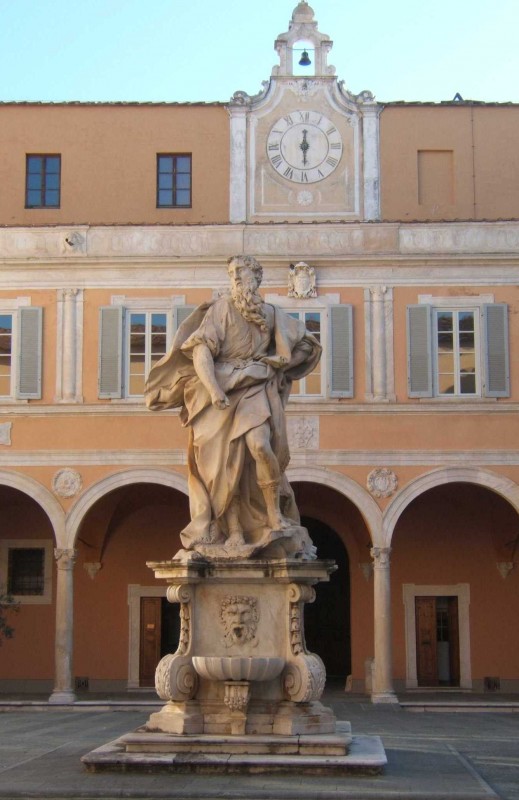 ''A bocca asciutta:  Palazzo Arcivescovile - Mosè'' - Pisa