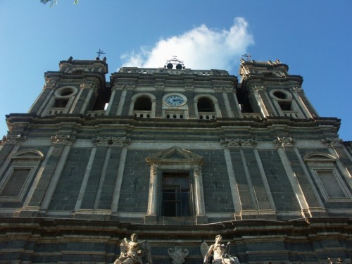 Adrano - Adrano - Chiesa di Santa Lucia, i due ordini superiori