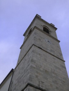 campanile chiesa madre vista dal basso
