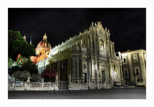 Catania - Il Duomo di notte