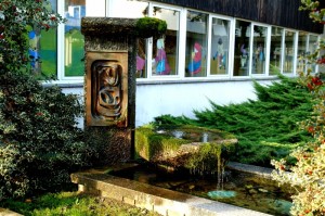 Fontana presso le Scuole elementari di Via Vanoni