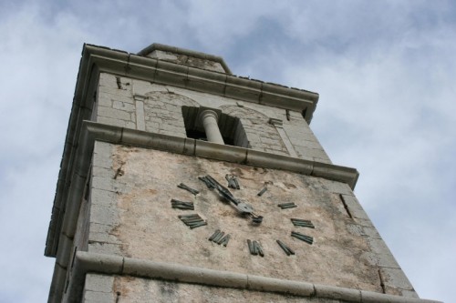 Monrupino - Torre campanaria della chiesa di Monrupino