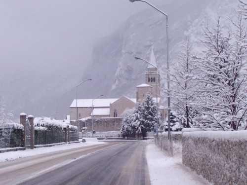 Venzone - il Duomo sotto la neve