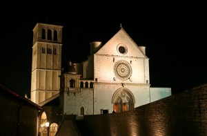 Basilica Sup. San Francesco notturna
