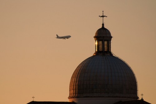 Venezia - San Geremia, tramonto al volo Venezia - San Geremia, tramonto al volo