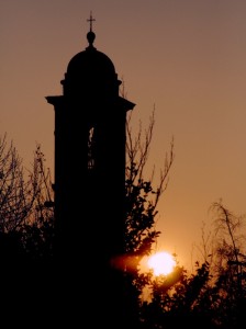 Tramonto sul campanile