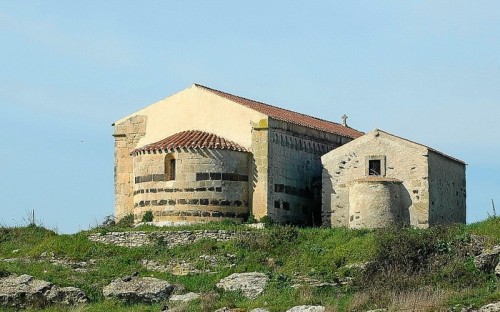 Torralba - Chiesa di S.Maria di Cabu Abbas ( abside) 