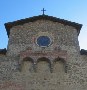 Chiesa della Beata, particolare della facciata