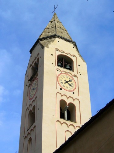 Courmayeur - campanile valdostano