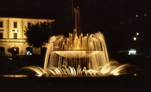 Colori Della Notte ARONA Fontana Luminosa