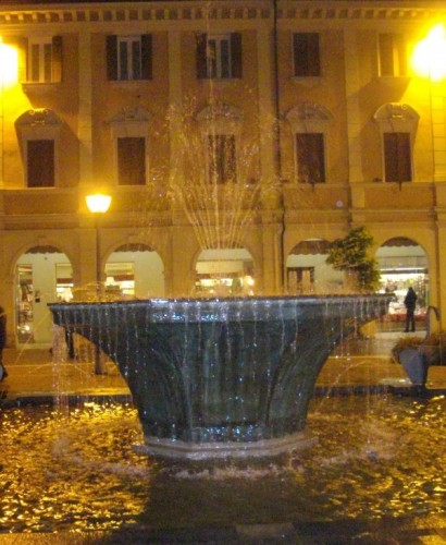 Mogliano Veneto - fontana in piazza