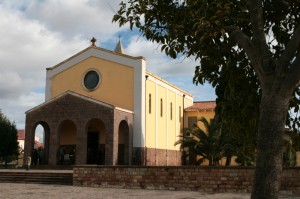 Chiesa della frazione di Palmas