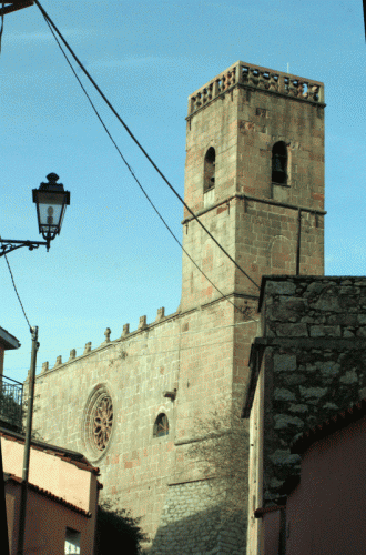 Atzara - La chiesa di Sant'Antioco