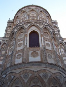 Duomo normanno, retro