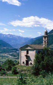 Chiesa di San Matteo sulla strada per il passo del Mortirolo