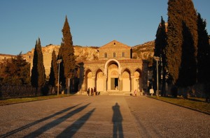 Basilica di Sant’Angelo in Formis- le ombre si allungano