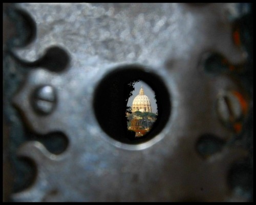 Roma - Dentro il buco della serratura