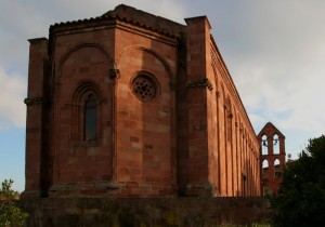 San Pietro  di Zuri al tramonto