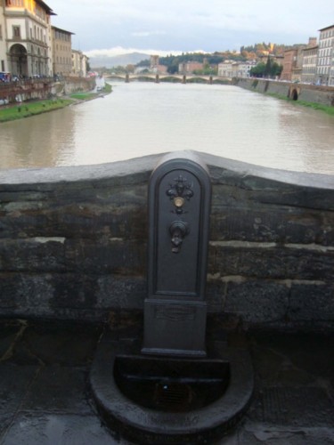 Firenze - Fontanina  su Ponte Vecchio.....uscita dall'anonimato....