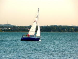 Imbarcazione sul Lago di Garda