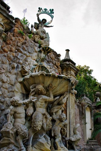 Roma - Fontana Dei Satiri A Villa Sciarra