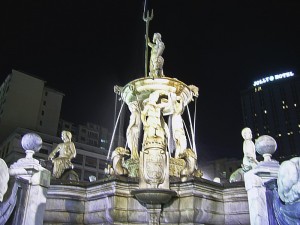 Fontana del Nettuno - Notturno