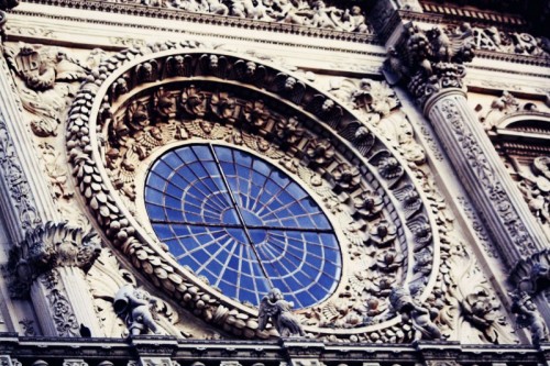 Lecce - rosone santa croce Lecce - rosone santa croce